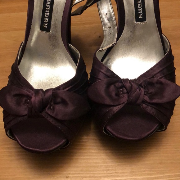 Purple Chinese Laundry Man Made material heel - Picture 3 of 5